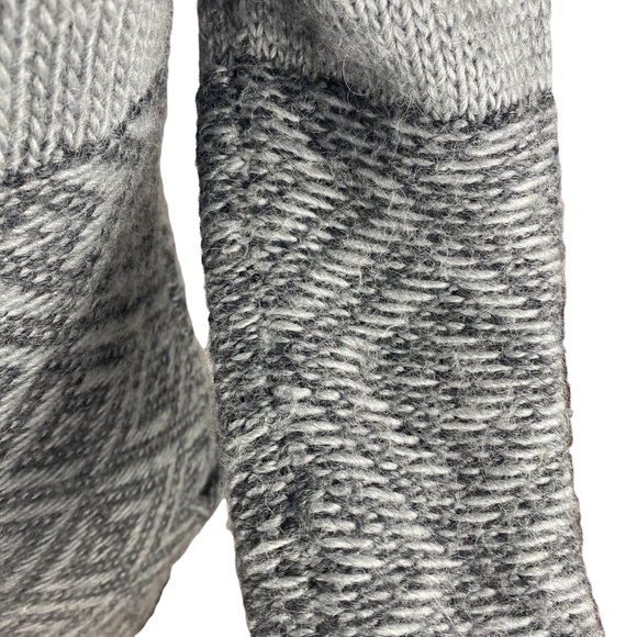 Monk & Lou Shawl Collar Alpaca Mix Cardigan with Zipper Size XS - Picture 10 of 16